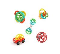 Bright Starts – Set de hochets Oball et anneaux de dentition – 5 pièces – Sans BPA – 0-24 mois