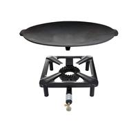 Set De Hockerkocher (Petit) Avec Poêle De Gril En Fonte Ø 45 Cm