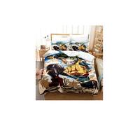 Set de housse de couette My Hero Academia en polyester 140x200cm avec 2 taies d'oreiller 50*75cm #MK21044