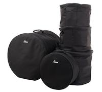 Set de Housses de Batterie XDrum Studio, Tailles Studio : 20", 14", 12", 10" et 14,5" (imperméable, rembourrage intérieur, poignées robustes)