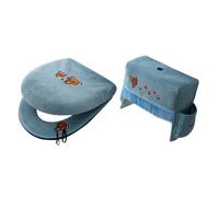 Set de housses pour WC 3 tapis doux universels confortables antidérapants