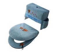 Set de housses pour WC 3 tapis doux universels confortables antidérapants