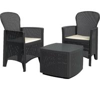 Ipae-Progarden Ensemble Tree Anthracite avec coussins