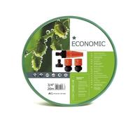 Set de jardin tuyau 20m 3/4 ""plus arroseur Cellfast Economic