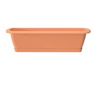Set de jardinière Erhard-Trading ALZIRA + sous-plateau 50 cm terracotta pour balcon