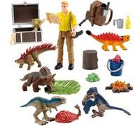 schleich 98984 Calendrier de l'avent Dinosaurs 2023, dès 5 ans, DINOSAURS - coffret, 24 pièces