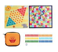 Set de jeu de société - 12.99x12.99 pouces Interactive Family Night Toy for Kids Play, voyagez avec une fonction éducative, divertissement portable pour les écoles à domicile Route Trip Vacation Airpl