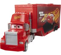 Set de jeu Disney Pixar Cars Tuning Mack, camion jouet 2 en 1 et station de tuning