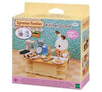 Set De Jeu Îlot De Cuisine Sylvanian Families Plus De 15 Pièces Enfants Âges 3+
