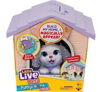 Little Live Pets – Set peluche et niche Révélation Surprise – Niche DIY, chiot aléatoire, 5+