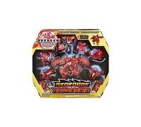 BAKUGAN GEOGAN Rising - GEOFORGE DRAGONOID - Figurine Combat Ultime Dragonoid 20 Cm À Assembler - 7 Billes 2 Bakucore Et 8 Cartes Collection - Dessin Animé Jouet Enfant 6 Ans et +