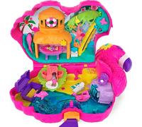 Set de jeu Polly Pocket Flamingo Party, y compris 2 figurines & accessoires