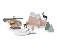 Jouet en bois Sauvetage en montagne par Hélicoptères Sevi 1831® Na