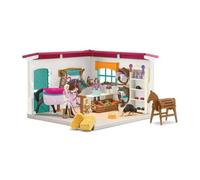 Set de jeu SCHLEICH Horse Club 42568 Boutique d'équitation modulable 2 figurines cheval accessoires Rose