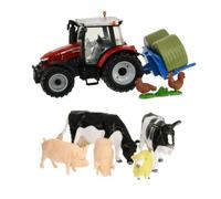 Set De Jeu Tracteur Massey Ferguson Échelle 1:32 Britains Farm 43205