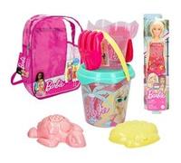 Set de jouets de plage Barbie 8 Pièces 18 x 16 x 18 cm G