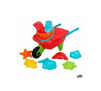 Set de jouets de plage Colorbaby Chariot polypropylène G