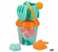 Set de jouets de plage Colorbaby polypropylène (16 pièces)