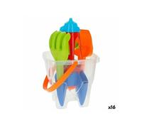 Set de jouets de plage Colorbaby polypropylène (16 pièces)