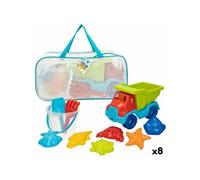 Set de jouets de plage Colorbaby polypropylène (8 pièces)