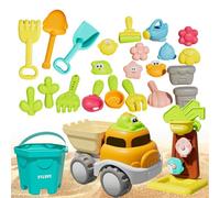 Set de Jouets Plage,Vingt-cinq pièces - Exploration amusante - Creusage | Jouets de sable pour la plage | pour piscine extérieure, eau, natation, plongée, vacances estivales, famille, plein air