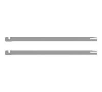 Bosch Accessories 2607018011 Lames de scie, set de 2 pièces, 200 mm Gris