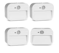 Set de lampes d'escalier LED avec détecteur de mouvement Maclean MCE363 temp. 4000K 4 LED Portée 3-4m 4 pièces