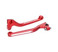 Set de Levier de Frein Doppler Levier d'Embrayage CNC pour Derbi Senda, Rouge