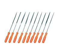 Set De Limes Fines À Manche Plastique, 14cm, 10 Types
