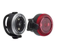 Set de lumières Blackburn Click Front + Click Rear (Set) Couleur: noir