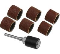 Set de manchons abrasifs avec fraise Donau Elektronik 1626 (Ø) 13 mm 6 pc(s)