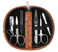 Set de manucure 6 pièces - SIGHTMARK - Ciseaux à ongles - Ciseaux à peau - Coupe-ongles - Lime à ongles saphir