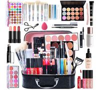 Set de maquillage 34 pièces pour débutantes, set de maquillage cadeau set de maquillage léger set complet, set indispensable pour les porteuses de maquillage