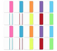 Set de Marque-Pages Adhésifs Réutilisables, 400 Pièces en 10 Couleurs Vives, Index Repositionnables 20 Sets, Notes Autocollantes pour Marquage de Pages, Lecture et Organisation de Documents