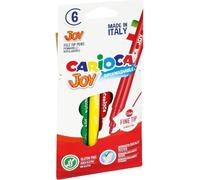 Set de marqueurs à pointe fine Carioca joy 6u avec assortiments