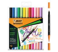 Set de marqueurs Bic Intensity 12 pièces Coloré