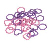 Set de marqueurs de point de tricot,Marqueurs de point de tricot en forme de coeur,Marqueur de point de crochet,Marqueur de point rond,Kit de marqueurs de point de crochet,Set de marqueurs de point de