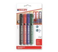 Set de marqueurs permanents edding 2000 C/4S