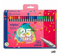 Set de marqueurs Staedtler Triplus Fineliner 334 10 pièces