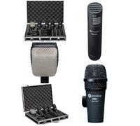Set de microphones pour batterie - PRODIPE - DRM-KD DRM-C DRM-OV - 8 pièces - Filaire - Ultra-polyvalents