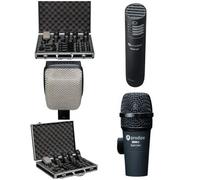 Set de microphones pour batterie - PRODIPE - DRM-KD, DRM-C, DRM-OV - 8 pièces - Filaire - Ultra-polyvalents
