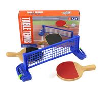 Set de Mini Jeu de - Jeu De Table Enfant - Jouet Tennis De Table pour Ados Adultes Fêtes Intérieur Bureau Anniversaire Maison