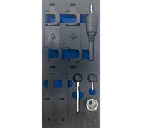 BGS 8835 - Insert de servante d'atelier 1/3: Outils de calage du moteur - pour Porsche Panamera, Cayenne V8 - 8 pièces