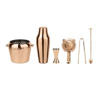 Set de mixologie - SAMBONET - Parisian Ice Copper - 6 pièces - Acier inoxydable - Compatible lave-vaisselle