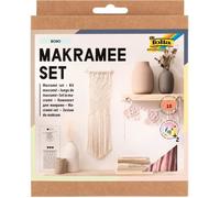 Set de macramé BOHO folia, 10 pièces beige TU
