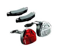 Set de montage des roues de l'éclairage vélo sur les aimants Reelight SL120+ Flash Backup