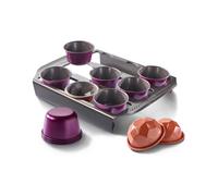 Set de moules à muffins et support CreaBake Tefal