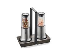 Set de moulins à épices et herbes - GEFU - X-PLOSION - Noir - 2 pièces - Design contemporain