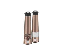 Set de moulins à poivre et à sel - Berlinger Haus - BH-9500 - Acier inoxydable - Or rose - 23 cm