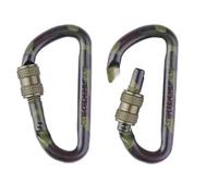 Set de mousquetons MIL-TEC 60 mm Tactical Woodland